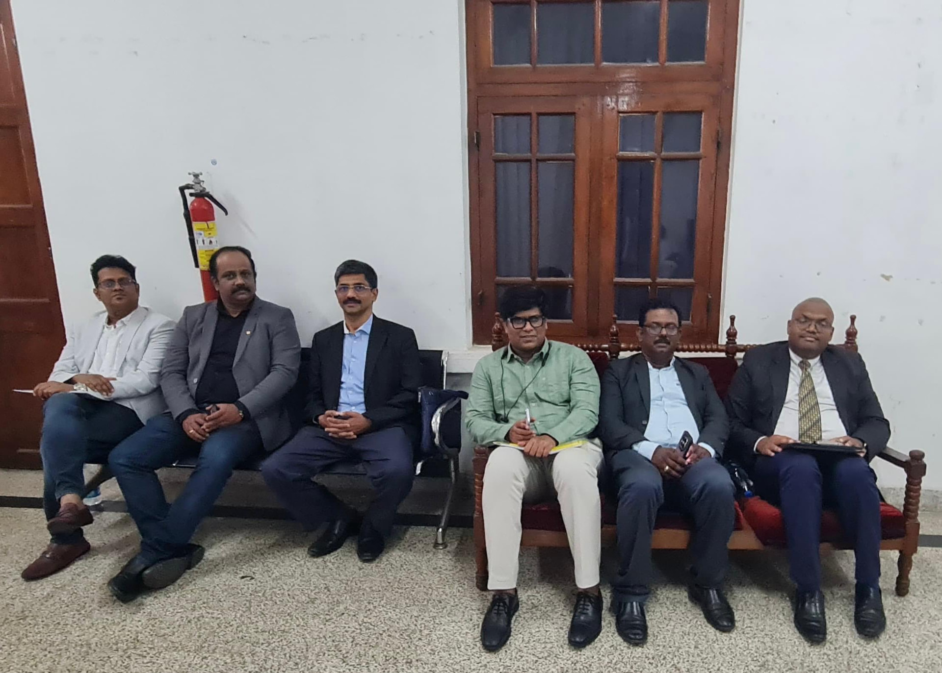 Consortium members at the pre-launch briefing session.